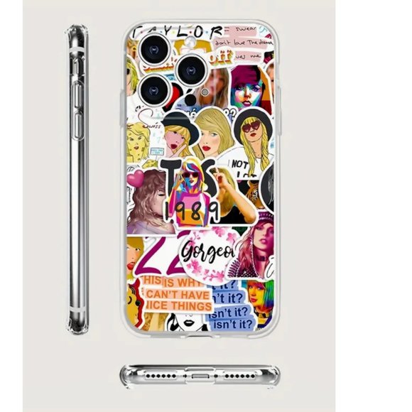 TAYLOR SWIFT Eras Phone Case Transparent Swifties NEW - Picture 5 of 6